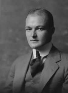 Johnson, S.H., Mr., portrait photograph, 1916. Creator: Arnold Genthe