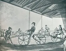 Johnson's Pedestrian Hobby-Horse Riding School at 377, Strand 1819, (1912)