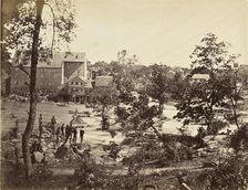 Johnson's Mill, Petersburg, VA., 1865. Creator: Tim O'Sullivan