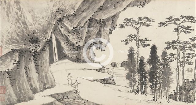 Joint Landscape, ca. 1509 and 1546. Creator: Shen Zhou.