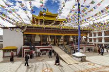 Jokhang Temple, Leh, Ladakh, India, 2023. Creator: Peter Thompson