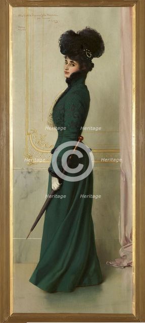 Jole Biaggini Moschini, 1901.