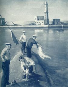 Jolly Jack-Tars as "Handyman" 1917. Creator: Unknown