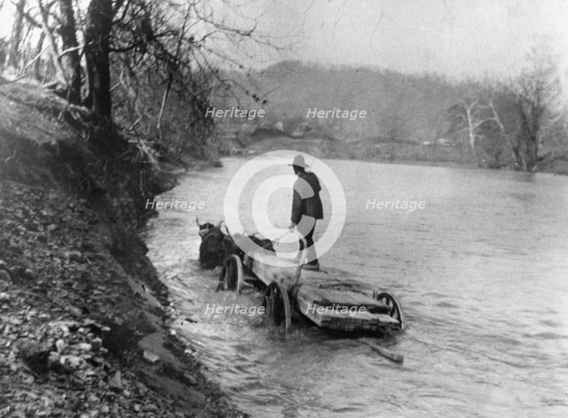 Jolt wagon, Appalachia, USA, c1917. Artist: Cecil Sharp