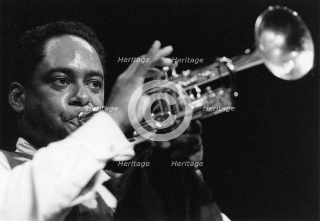 Jon Faddis, American jazz trumpeter, c1981. Creator: Brian Foskett.