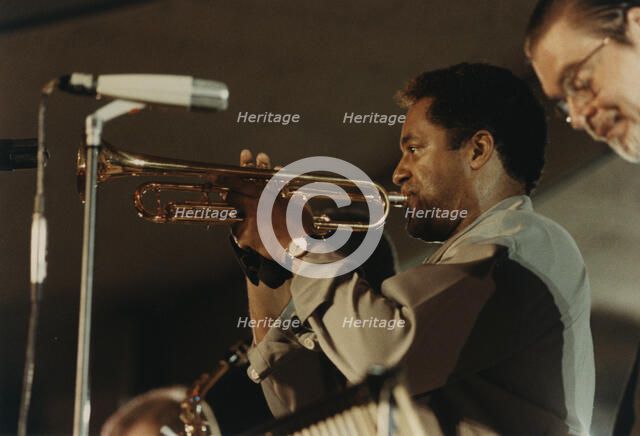 Jon Faddis, North Sea Jazz Festival, The Hague, Netherlands,1992. Creator: Brian Foskett.