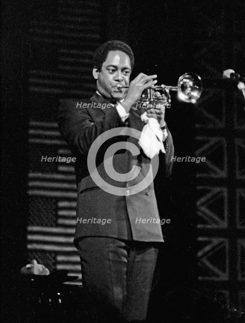 Jon Faddis, Philip Morris Jazz Festival, Dominion Theatre, London, 1985. Creator: Brian O'Connor.