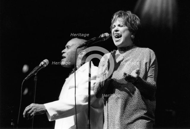 Jon Hendricks and Annie Ross, North Sea Jazz Festival, The Hague, Netherlands, 1999. Creator: Brian Foskett.