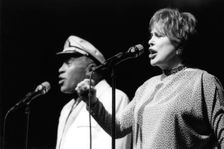 Jon Hendricks and Annie Ross, North Sea Jazz Festival, The Hague, Netherlands, 1999. Creator: Brian Foskett
