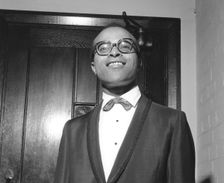 Jon Hendricks, Count Basie tour, 1962. Creator: Brian Foskett