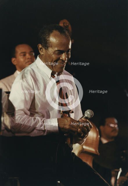 Jon Hendricks, North Sea Jazz Festival, The Hague, Netherlands, 1991. Creator: Brian Foskett.