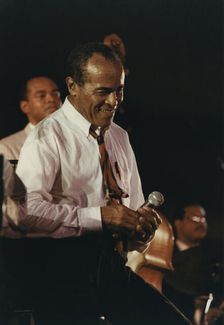 Jon Hendricks, North Sea Jazz Festival, The Hague, Netherlands, 1991. Creator: Brian Foskett
