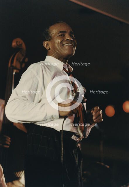 Jon Hendricks, North Sea Jazz Festival, Netherlands, 1991. Creator: Brian Foskett.