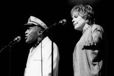 Jon Henricks and Annie Ross, North Sea Jazz Festival, The Hague, Netherlands, 1999. Creator: Brian Foskett