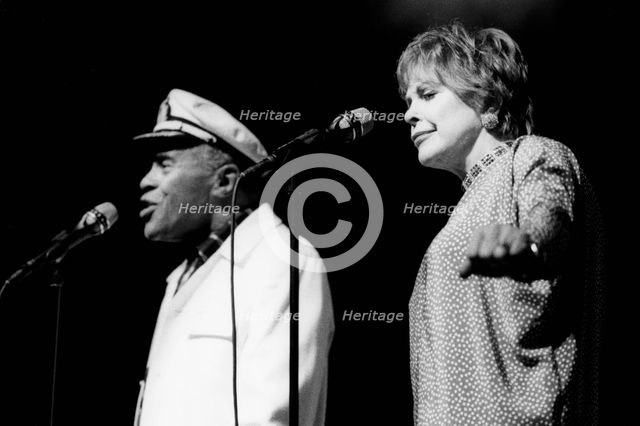 Jon Henricks and Annie Ross, North Sea Jazz Festival, The Hague, Netherlands, 1999. Creator: Brian Foskett.