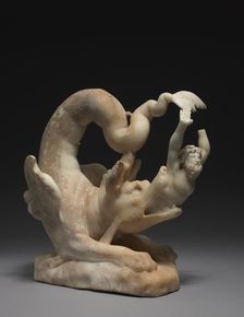 Jonah Cast Up, c. 280-290. Creator: Unknown