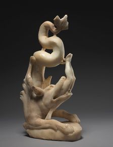 Jonah Swallowed, AD 280-90. Creator: Unknown