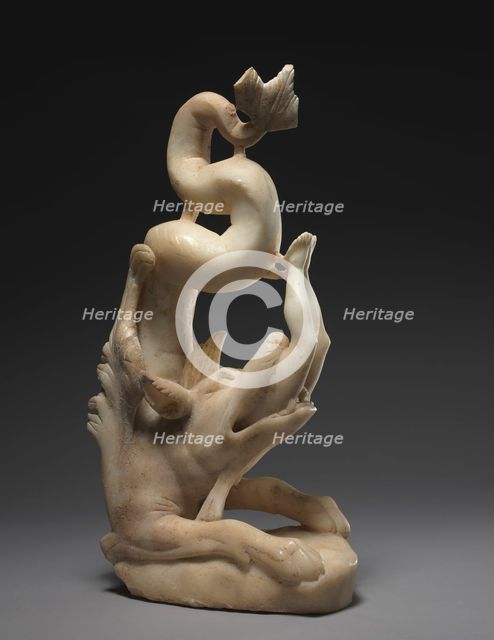 Jonah Swallowed, AD 280-90. Creator: Unknown.