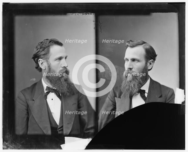 Jonas Hartzell McGowan of Michigan, between 1865 and 1880. Creator: Unknown.