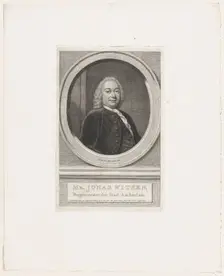 Jonas Witsen, Burgemeester der Stad Amsterdam, ca. 1749. Creator: Jacobus Houbraken
