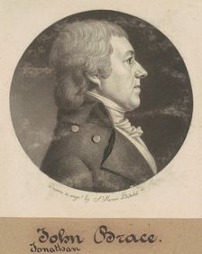 Jonathan Brace, Jr., 1800. Creator: Charles Balthazar Julien Févret de Saint-Mémin