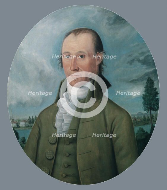 Jonathan Dwight, ca. 1790. Creator: Joseph Steward.