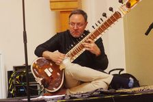 Jonathan Mayer, Indo Jazz Fusion Revisited, Loughton Methodist Church, Loughton, Essex, 2024. Creator: Brian O'Connor
