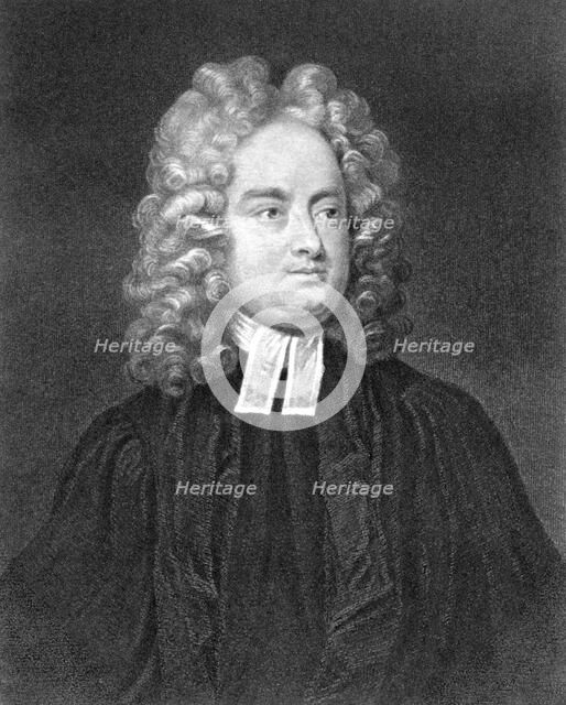 Jonathan Swift, Anglo-Irish satirist, poet and cleric. Artist: Unknown