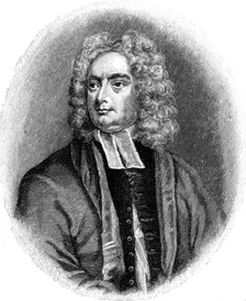 Jonathan Swift, Anglo-Irish satirist, poet and cleric