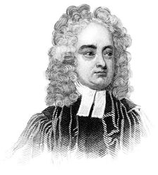 Jonathan Swift, Anglo-Irish priest, satirist, essayist, political pamphleteer, and poet, (c1850)