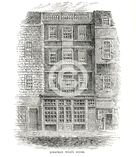 Jonathan Wild's House, 1878. Artist: Unknown