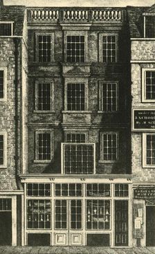 Jonathan Wild's House 1813, (1925). Creator: Unknown