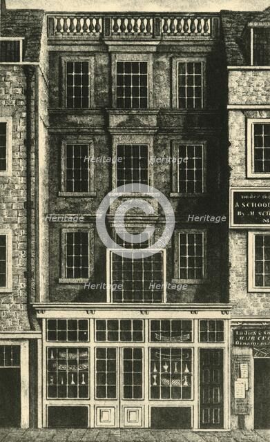 'Jonathan Wild's House', 1813, (1925). Creator: Unknown.