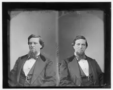 Jonathan Taylor Updegraff of Ohio, 1865-1880. Creator: Unknown