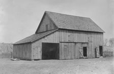 Jones Barn where dynamite was found, 1910. Creator: Bain News Service