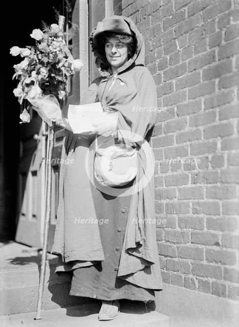 Jones, Rosalie - 'General' Leader of Suffragette Parade, 1913. Creator: Harris & Ewing.