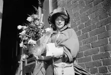 Jones, Rosalie, General Leader of Suffragette Parade, 1913. Creator: Harris & Ewing