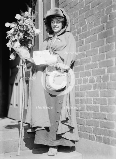 Jones, Rosalie - 'General' Leader of Suffragette Parade, 1913. Creator: Harris & Ewing.