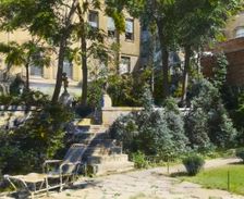 "Jones Wood" townhouses, East 65th and East 66th Streets between Lexington and..., New York, 1921. Creator: Frances Benjamin Johnston