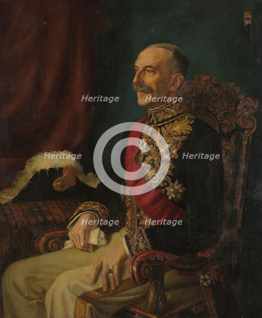 Jonkheer Bonifacius Cornelis de Jonge, Governor-General, 1931-1950.  Creator: Jan Frank.