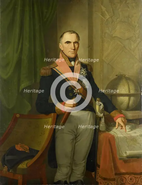 Jonkheer Theodorus Frederik van Capellen (1762-1824), Vice Admiral, 1817. Creator: Cornelis van Cuylenburg.