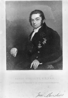 Jons Jacob Berzelius, Swedish chemist, early 19th century. Creator: Unknown