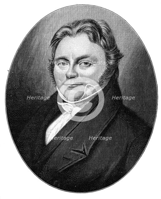 Jons Jakob Berzelius (1779-1848), Swedish chemist, 1900.Artist: Bolt