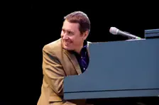 Jools Holland, Love Supreme Jazz Festival, Glynde, East Sussex. Artist: Brian O'Connor