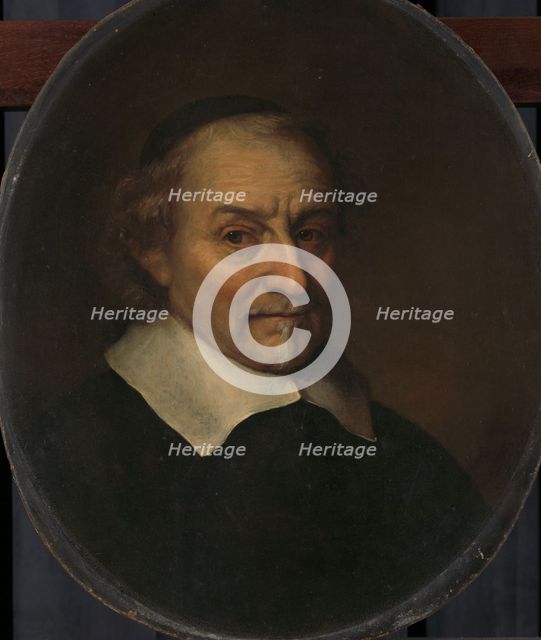 Joost van den Vondel (1587-1679), Poet, 1665. Creator: Philip Koninck.