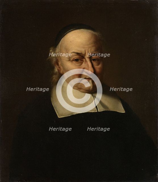 Joost van den Vondel (1587-1679), Poet, 1674. Creator: Philip Koninck.