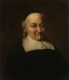 Joost van den Vondel (1587-1679), Poet, 1674. Creator: Philip Koninck