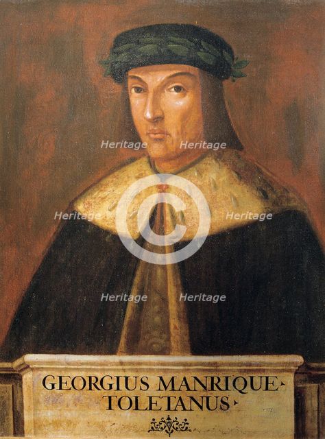 Jorge Manrique (1440-1479), Spanish poet.