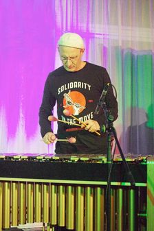 Jorge Rossy, Kevin Hays – Jorge Rossy Duo, Watermill Jazz Club, Dorking, Surrey, Jan 2025. Creator: Brian O'Connor