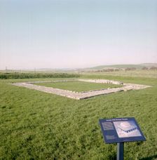 Jordan Hill Roman Temple, Weymouth, Dorset, 1999. Artist: JO Davies